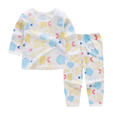 Load image into Gallery viewer, New baby girl clothes cotton pajamas