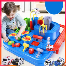 Load image into Gallery viewer, Marble run small train track ball run track building toys maze marble run gundam car big adventure game speedway transport