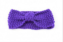 Load image into Gallery viewer, Cute Baby Headband Knitted Infant Turban Head Warm head band Toddler Headwear Hair Band Birthday Gift For Kids