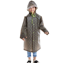 Load image into Gallery viewer, Yuding Waterproof Plastic kids-raincoat for girls boys Impermeable Poncho Children school bag rain cover Rain coat Jacket set