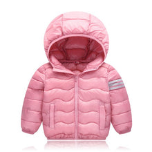 Load image into Gallery viewer, Boys and girls' children's wear in autumn and winter Light and thin down cotton padded clothes Baby warm coat 23456 years old