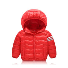 Load image into Gallery viewer, Boys and girls' children's wear in autumn and winter Light and thin down cotton padded clothes Baby warm coat 23456 years old