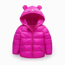 Load image into Gallery viewer, Boys and girls' children's wear in autumn and winter Light and thin down cotton padded clothes Baby warm coat 23456 years old