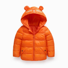 Load image into Gallery viewer, Boys and girls' children's wear in autumn and winter Light and thin down cotton padded clothes Baby warm coat 23456 years old