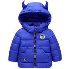 Load image into Gallery viewer, Boys and girls' children's wear in autumn and winter Light and thin down cotton padded clothes Baby warm coat 23456 years old