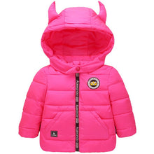 Load image into Gallery viewer, Boys and girls' children's wear in autumn and winter Light and thin down cotton padded clothes Baby warm coat 23456 years old