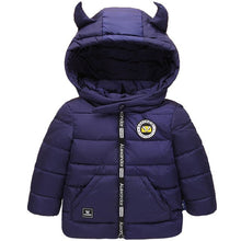 Load image into Gallery viewer, Boys and girls' children's wear in autumn and winter Light and thin down cotton padded clothes Baby warm coat 23456 years old