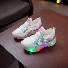Load image into Gallery viewer, Breathable Children's Shoes with LED Lights Sneakers