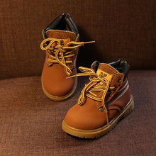 Load image into Gallery viewer, Children's Martin Boots For Girls Boys Warm Snow Boots New Comfy Kids Winter Fashion Casual Plush Child Baby Toddler Shoes A776