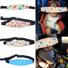 Load image into Gallery viewer, Safety Baby Kid Car Seat Sleep Nap Aid Head Band Support Holder Belt baby Activity Gear Stroller Accessories Band