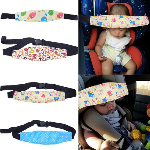 Safety Baby Kid Car Seat Sleep Nap Aid Head Band Support Holder Belt baby Activity Gear Stroller Accessories Band