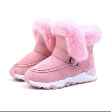 Load image into Gallery viewer, Children winter warm baby shoes , fashion Waterproof children's shoes , girls boys boots perfect for kids accessories