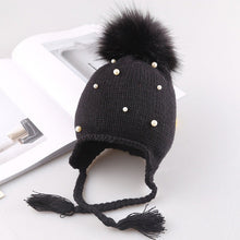 Load image into Gallery viewer, Cute kid babies Beanies caps Crochet Winter Warm Knit Hats Baby Boy Girl