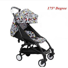 Load image into Gallery viewer, yoyo Baby born trolley carrier accessories Car YOYA Travel Folding Poussette stroller bebek arabasi Black China active gear