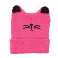 Load image into Gallery viewer, Baby Hat Pompon Winter Scarf Children Hat Knitted Cute Cap For Girls Boys Casual Solid Color Girls Hat Baby Cap