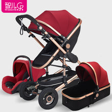 Load image into Gallery viewer, Baby Born stroller Foldable