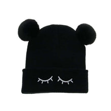 Load image into Gallery viewer, Baby Hat Pompon Winter Scarf Children Hat Knitted Cute Cap For Girls Boys Casual Solid Color Girls Hat Baby Cap