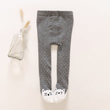 Load image into Gallery viewer, Baby Girl Stockings Cotton Warm Pantyhose Solid Cartoon Newborn