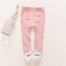 Load image into Gallery viewer, Baby Girl Stockings Cotton Warm Pantyhose Solid Cartoon Newborn