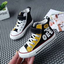 Load image into Gallery viewer, Kids Shoes Canvas High Top Children's Sneakers Boys Girls Casual Shoes Korean Breathable Student Sport Shoes Sapato Infantil