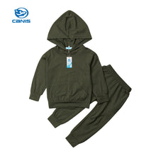 Load image into Gallery viewer, CANIS Children Kids Baby Boys Girls Toddler Girl Hoodie Clothes Set Hooded Sweatsuit T-shirt Top Pants Trousers Outfit 2-7Y New