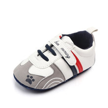 Load image into Gallery viewer, Unicorn graffiti newborn baby girl boys shoes soft shoes dinosaur printing infant toddler hard bottom crib shoes first walking s