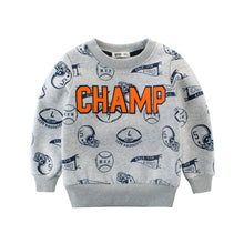 Load image into Gallery viewer, children's clothing, autumn and winter, new boys' and children's protective clothing, long-sleeved round-necked baby coat