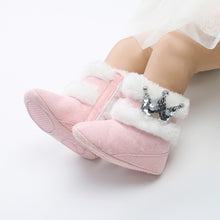 Load image into Gallery viewer, Baby Boys Winter Warm Snow Boots  Newborn, 0-18M Fashion Baby