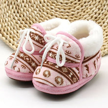 Load image into Gallery viewer, Baby Shoes Toddler Shoes Girl Boy Winter Baby Boots Warm Fleece Children Kids Snowboots bebek ayakkabi