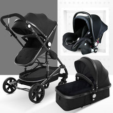 Load image into Gallery viewer, Baby Born Carriage, Foldable stroller gear multifunctional bed