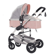 Load image into Gallery viewer, Baby Born Carriage, Foldable stroller gear multifunctional bed