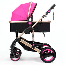 Load image into Gallery viewer, Baby Born Carriage, Foldable stroller gear multifunctional bed