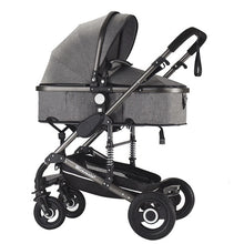 Load image into Gallery viewer, Baby Born Carriage, Foldable stroller gear multifunctional bed