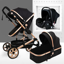 Load image into Gallery viewer, Baby Born Carriage, Foldable stroller gear multifunctional bed