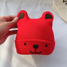 Load image into Gallery viewer, Baby Hat Pompon Winter Scarf Children Hat Knitted Cute Cap For Girls Boys Casual Solid Color Girls Hat Baby Cap