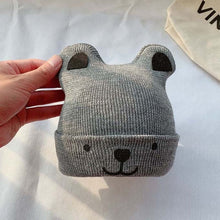 Load image into Gallery viewer, Baby Hat Pompon Winter Scarf Children Hat Knitted Cute Cap For Girls Boys Casual Solid Color Girls Hat Baby Cap