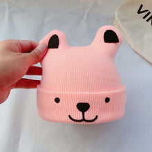 Load image into Gallery viewer, Baby Hat Pompon Winter Scarf Children Hat Knitted Cute Cap For Girls Boys Casual Solid Color Girls Hat Baby Cap