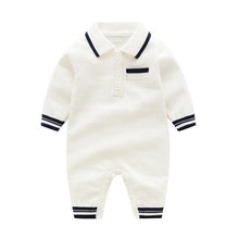Load image into Gallery viewer, Cute Overalls Baby boys, Rompers Long Sleeve Knitted newborn warm Kids Clothing
