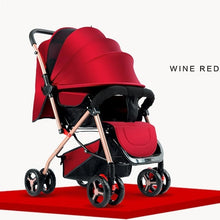 Load image into Gallery viewer, baby trolley car carriage foldable four-wheeled babies stroller yoya plus kinderwagen carrinho pram passeggino China active gear