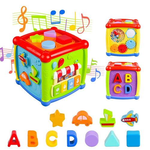 Box Multifunctional, Educational, Musical, Toys Toddler Baby