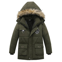 Load image into Gallery viewer, Children Jacket For Boys Coat 2019 Autumn Winter Jackets For Boys Jacket Kids Warm Hooded Zipper Outerwear Coat For Boys costume