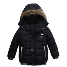 Load image into Gallery viewer, Children Jacket For Boys Coat 2019 Autumn Winter Jackets For Boys Jacket Kids Warm Hooded Zipper Outerwear Coat For Boys costume