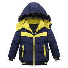 Load image into Gallery viewer, Children Jacket For Boys Coat 2019 Autumn Winter Jackets For Boys Jacket Kids Warm Hooded Zipper Outerwear Coat For Boys costume