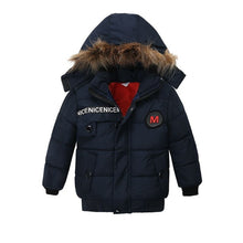 Load image into Gallery viewer, Children Jacket For Boys Coat 2019 Autumn Winter Jackets For Boys Jacket Kids Warm Hooded Zipper Outerwear Coat For Boys costume