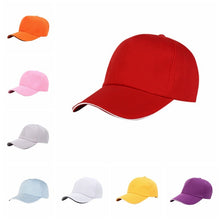 Load image into Gallery viewer, Sun-Proof Cap Soft Solid Color Comfortable Children Boys Girls
