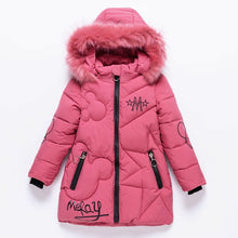 Load image into Gallery viewer, Girls Down Jackets Baby Outdoor Warm Clothing Boys Thick Coats Windproof Children's Winter Jackets Kids Cartoon Winter Outerwear