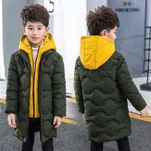 Load image into Gallery viewer, Girls Down Jackets Baby Outdoor Warm Clothing Boys Thick Coats Windproof Children's Winter Jackets Kids Cartoon Winter Outerwear
