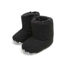 Load image into Gallery viewer, Newborn Baby Booties Lovely Warm Fluff Boy Girl Winter Toddler First Walkers Cotton Comfort Soft Anti-slip Infant Crib Shoes