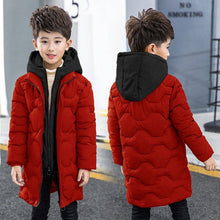 Load image into Gallery viewer, Girls Down Jackets Baby Outdoor Warm Clothing Boys Thick Coats Windproof Children's Winter Jackets Kids Cartoon Winter Outerwear