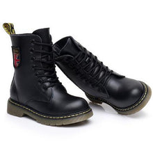 Load image into Gallery viewer, Boots Kids Genuine Leather Winter Fur Ankle Boots For Boys Toddler Fashion Girls Snow Boots Children's Shoes